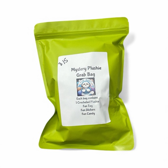 - Mystery Crochet Plushie Bag they will all look different - Picture 1 of 3